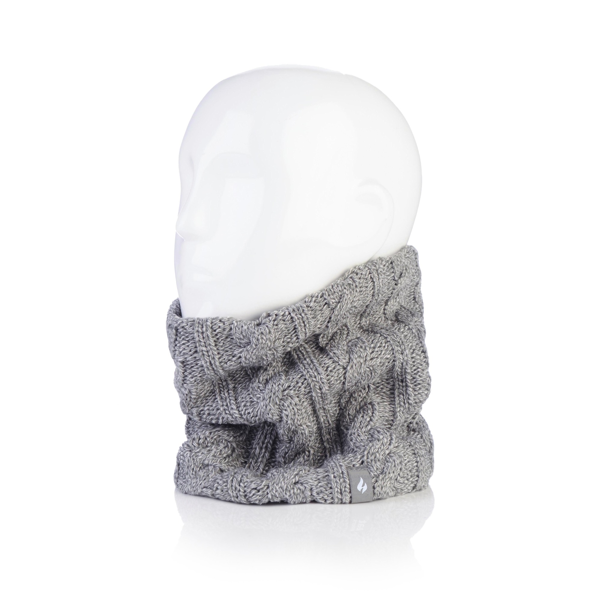 Heat Holders Women's Emily Neck Warmer Cloud Grey One Size